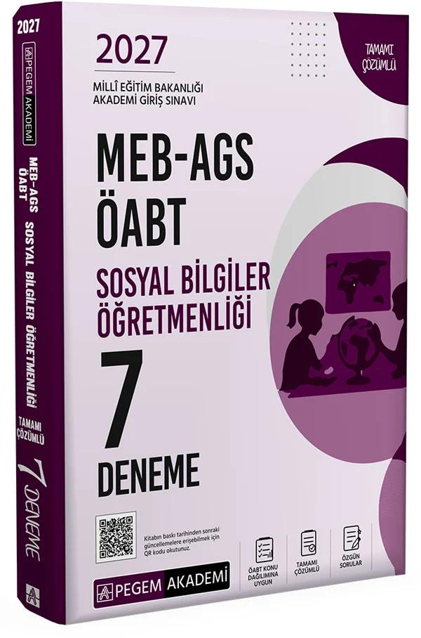 2027 MEB-AGS ÖABT Sosyal Bilgiler Öğretmenliği 7 Deneme