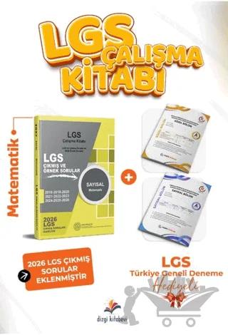 2027 MEB LGS Sayısal Matematik Çalışma Kitabı Çıkmış Sorular ve Örnek Sorular - LGS TG Deneme Hediyeli