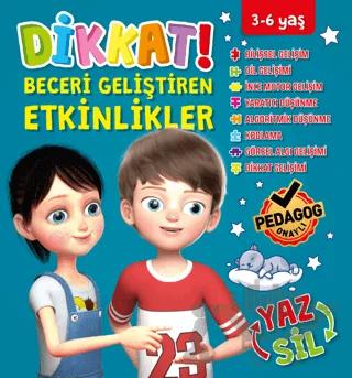 Dikkat Ve Beceri Geliştirici Etkinlikler Mavi Seri