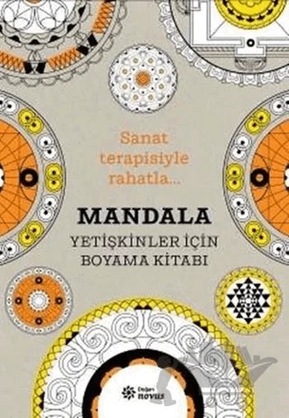 Mandala - Yetişkinler İçin Boyama Kitabı – Sophie Leblanc – Doğan Novus kitap kapağı