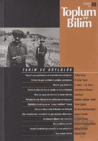Toplum ve Bilim Sayı: 88