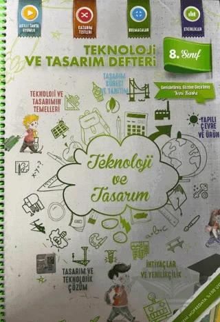 8. Sınıf Teknoloji ve Tasarım Defteri
