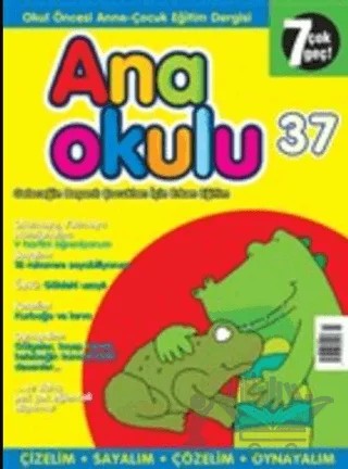 Anaokulu Sayı: 37 Anne-Çocuk Eğitim Dergisi – Boyut Yayın Grubu kitap kapağı
