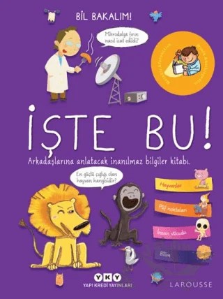 İşte Bu! - Bil Bakalım – Valentin Verthe – Yapı Kredi Yayınları kitap kapağı