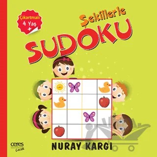 Şekillerle Sudoku – Nuray Kargı – Ceres Yayınları kitap kapağı