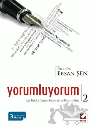 Yorumluyorum - 2 – Ersan Şen – Seçkin Yayıncılık kitap kapağı