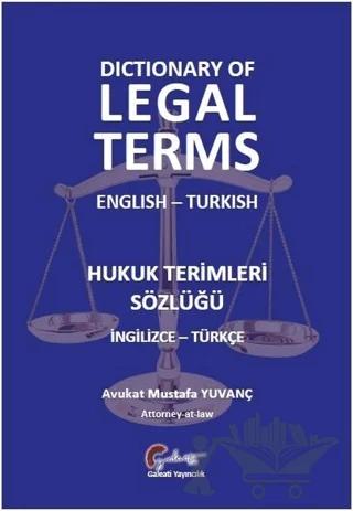 Hukuk Terimleri Sözlüğü (İngilizce-Türkçe)