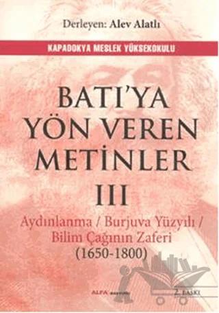 Batıya Yön Veren Metinler 3