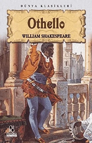 Othello – William Shakespeare – Anonim Yayıncılık kitap kapağı