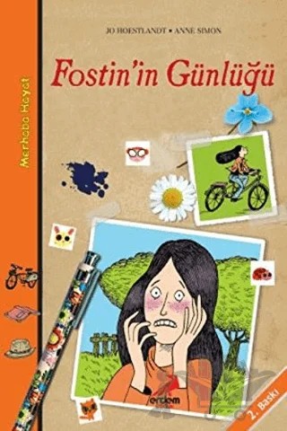 Merhaba Hayat 7 - Fostin'in Günlüğü – Anne Simon, Jo Hoestlandt – Erdem Çocuk kitap kapağı