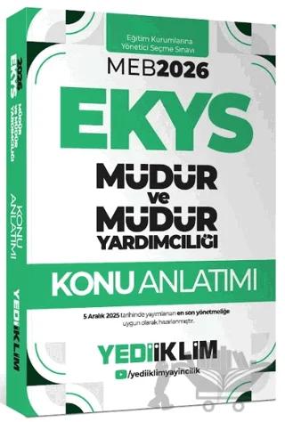2026 MEB EKYS Müdür ve Müdür Yardımcılığı Konu Anlatımı