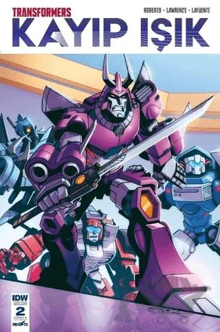 Transformers Kayıp Işık Bölüm 2 Kapak A