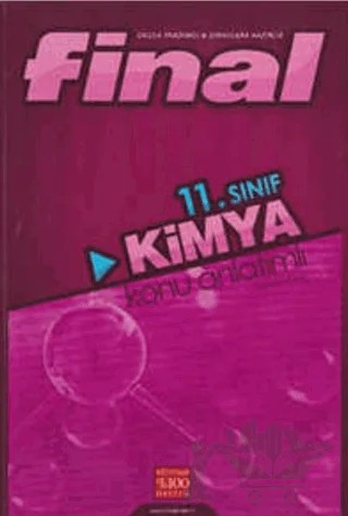 11. Sınıf Kimya Konu Anlatımlı – Kolektif – Final Yayınları kitap kapağı