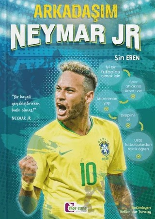 Arkadaşım Neymar Jr – Sin Eren – Mor Elma Yayıncılık kitap kapağı