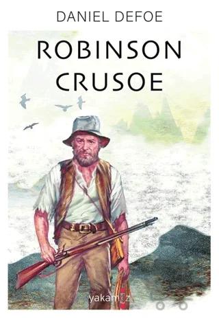 Robinson Crusoe – Daniel Defoe – Yakamoz Yayınevi kitap kapağı