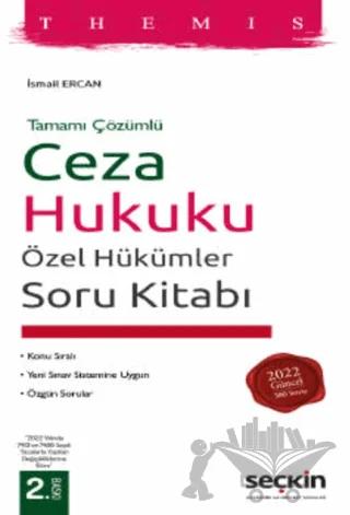 THEMIS - Ceza Hukuku Özel Hükümler Soru Kitabı
