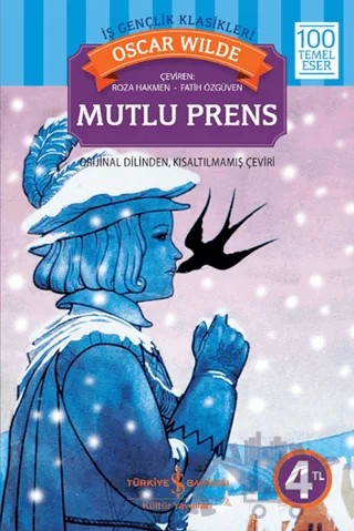 Mutlu Prens – Oscar Wılde – İş Bankası Kültür Yayınları kitap kapağı