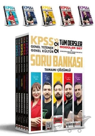 2026 KPSS Genel Yetenek Genel Kültür Tüm Dersler Tamamı Çözümlü Modüler Soru Bankası Seti (5 Kitap)