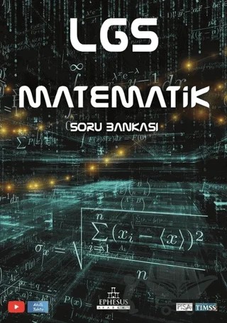 LGS Matematik Soru Bankası – Gökhan Curka, Ufuk Kırmızıgül – Ephesus Akademi kitap kapağı