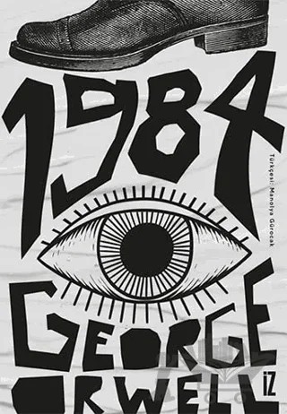 1984 – George Orwell – İz Yayıncılık kitap kapağı