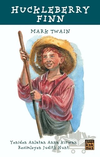 Huckleberry Finn – Mark Twaın – Kaknüs Genç kitap kapağı