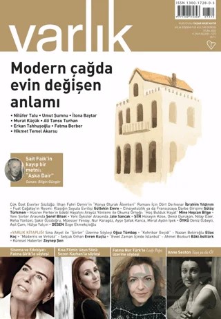 Varlık Edebiyat ve Kültür Dergisi Sayı: 1372 Ocak 2022 – Varlık Dergisi Yayınları kitap kapağı