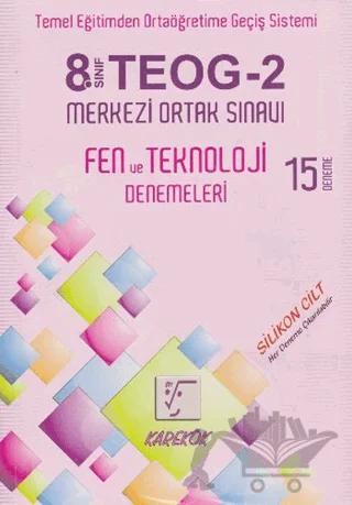 8. Sınıf TEOG-2 Fen ve Teknoloji Denemeleri 15 Deneme (2. Dönem Okula Sevkiyat Yapılacakdır.)