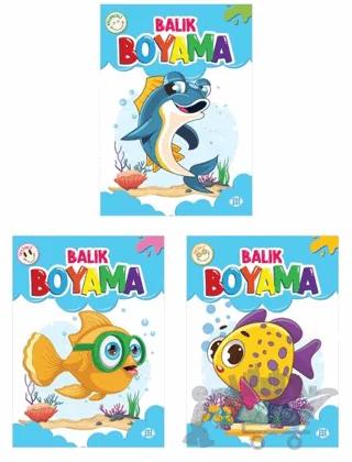 Balık Boyama Seti (3 Kitap)