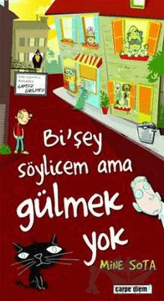 Bi’şey Söylicem Ama Gülmek Yok – Mine Sota – Carpe Diem Kitapları kitap kapağı