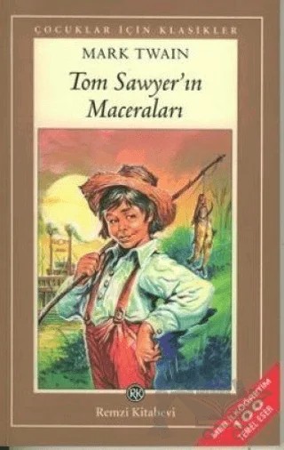 Tom Sawyer’ın Maceraları – Mark Twaın – Remzi Kitabevi kitap kapağı