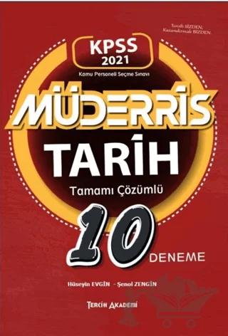 KPSS Müderris Tarih Tamamı Çözümlü 10 Deneme