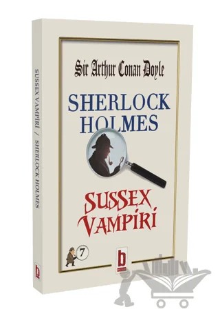 Sherlock Holmes - Sussex Vampiri – Sir Arthur Conan Doyle – Billur Yayınları kitap kapağı