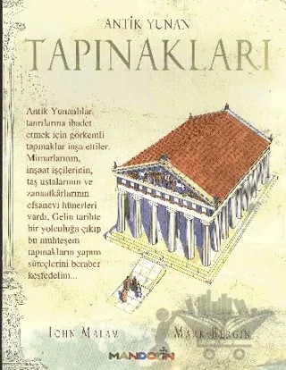 Antik Yunan Tapınakları – John Malam – Mandolin Yayınları kitap kapağı