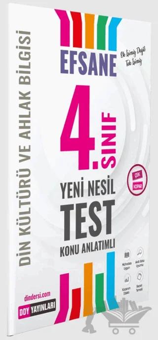 4. Sınıf Din Kültürü ve Ahlak Bilgisi Efsane Test 2022 -