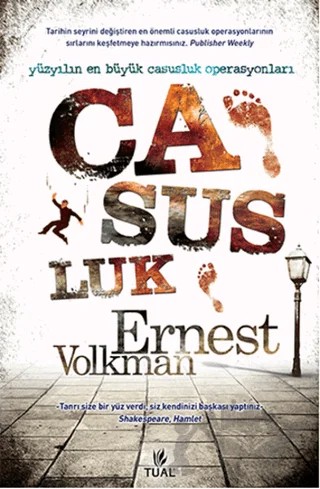Casusluk – Ernest Volkman – Tual Yayınları kitap kapağı