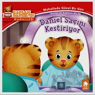 Daniel Saçını Kestiriyor – Jill Cozza-Turner – Eksik Parça Yayınları kitap kapağı