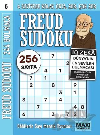 Freud Sudoku 6 – Bertan Kodamanoğlu – Maxi Yayıncılık kitap kapağı