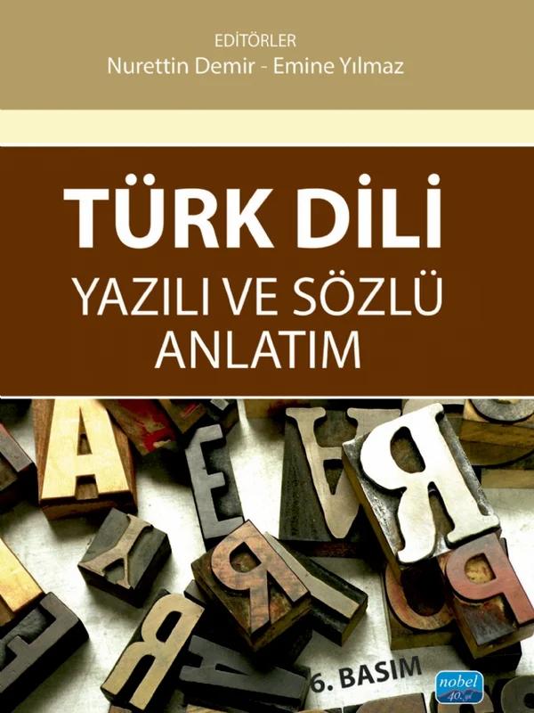 Türk Dili Yazılı ve Sözlü Anlatım