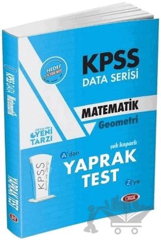 KPSS Data Serisi Matematik Geometri Çek Koparlı Yaprak Test