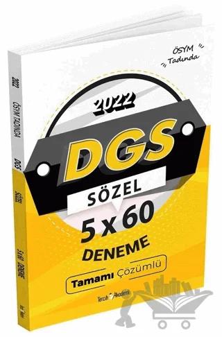 2022 DGS Sözel 5x60 Deneme Tamamı Çözümlü