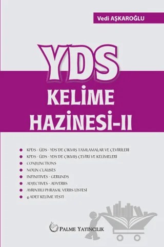 YDS Kelime Hazinesi 2 – Vedi Aşkaroğlu – Palme Yayıncılık kitap kapağı