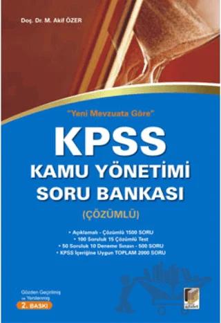 KPSS Kamu Yönetimi Soru Bankası
