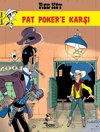 Red Kit Pat Poker’e Karşı – Morris – Yapı Kredi Yayınları kitap kapağı