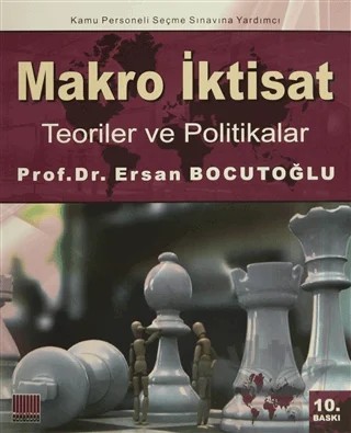 Kamu Personeli Seçme Sınavına Yardımcı Makro İktisat – Ersan Bocutoğlu – Murathan Yayınevi kitap kapağı