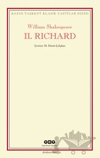 2. Richard – William Shakespeare – Yapı Kredi Yayınları kitap kapağı