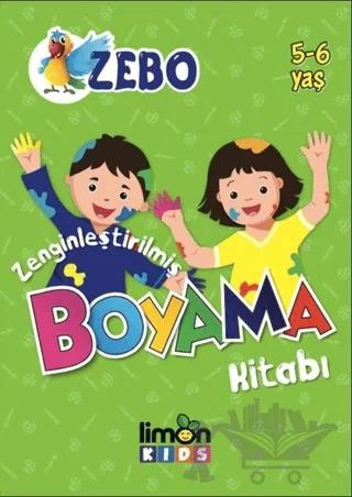 5 - 6 Yaş Zenginleştirilmiş Boyama Kitabı