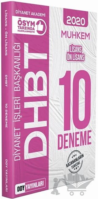 DHBT Muhkem Serisi Lisans-Ön Lisans 10 Deneme