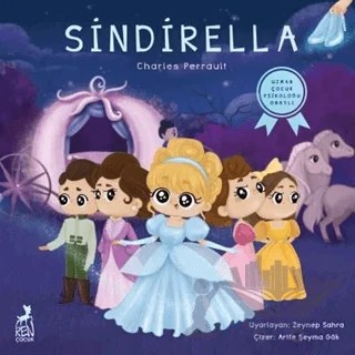 Sindirella – Charles Perrault – Ren Çocuk kitap kapağı