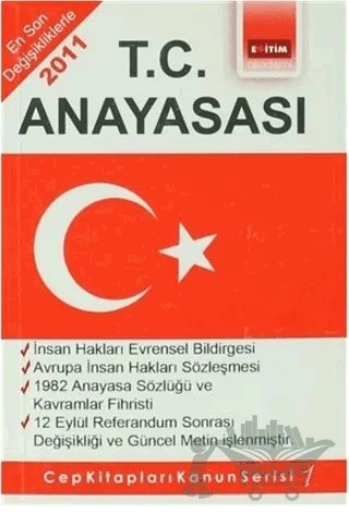 2011 T. C. Anayasası – Kolektif – Eğitim Yayınevi kitap kapağı