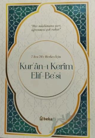 Kuranı Kerim Elif-Be'si